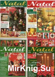 Natal em biscuit №2,4,5,6