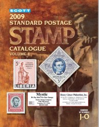Scott. 2009 Standard Postage Stamp Catalogue. Volume 4 (Countries of the World J-O)