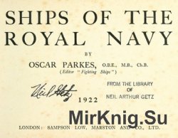 Ships of the Royal Navy 1922