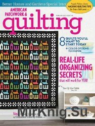 American Patchwork & Quilting  №144 2017
