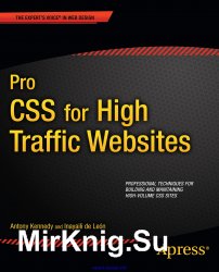 Pro CSS for High Traffic Websites