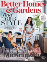 Better Homes & Gardens USA - September 2018