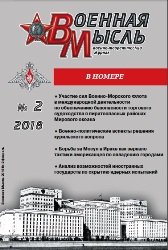 Военная мысль №2 2018