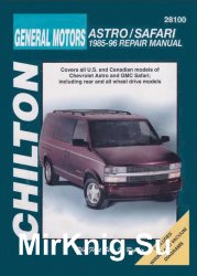 Chilton 1985-1996 Chevy Astro GMC Safari Repair Service Manual