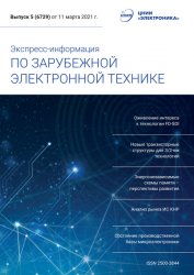 Экспресс-информация по зарубежной электронной технике №5 2021