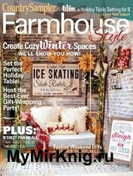 Country Sampler Farmhouse Style - Winter 2023