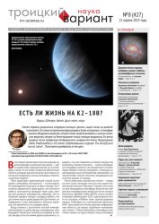 Троицкий вариант. Наука №8 2025